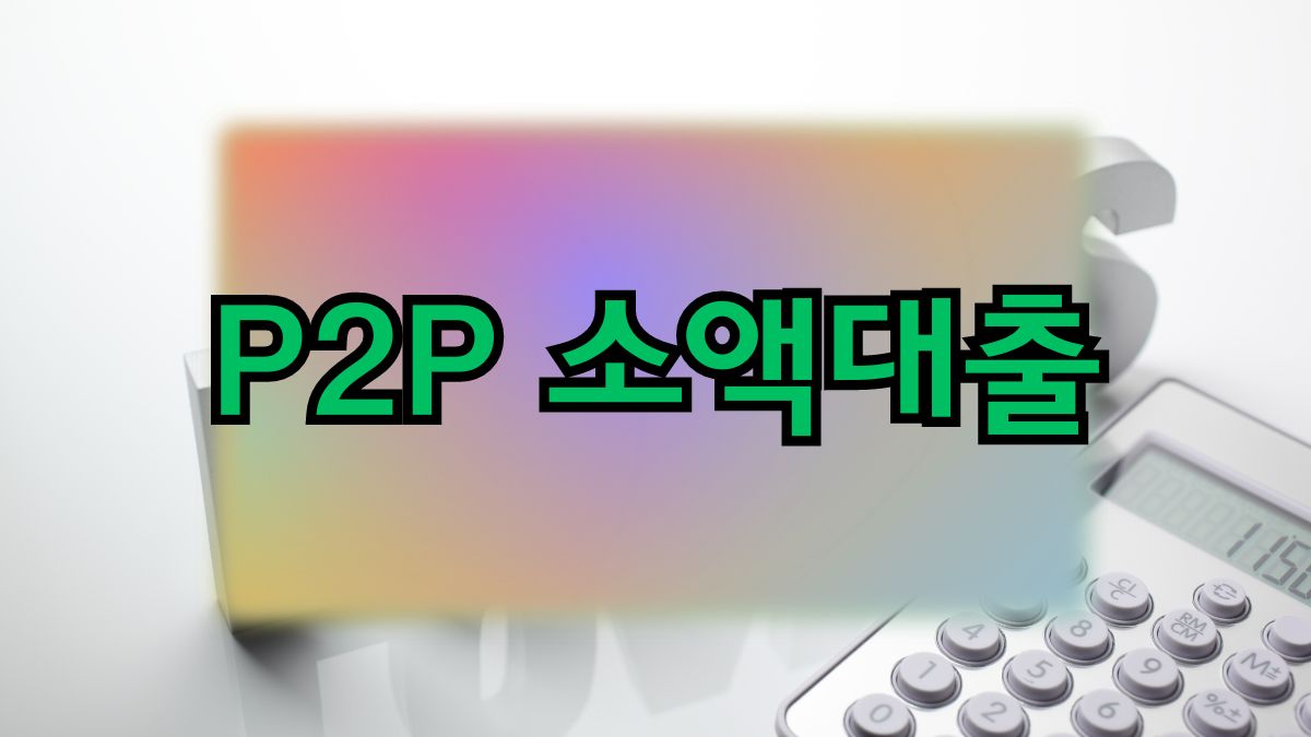 P2P 소액대출