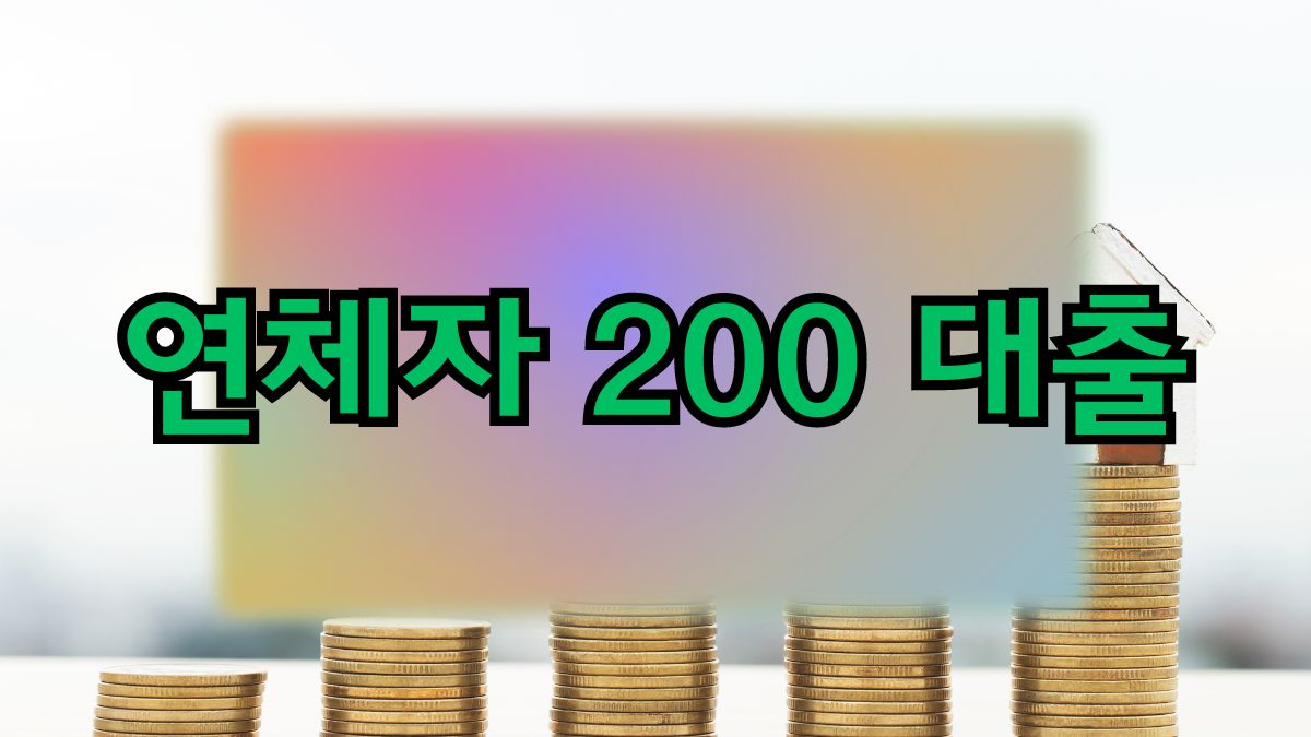 연체자 200 대출